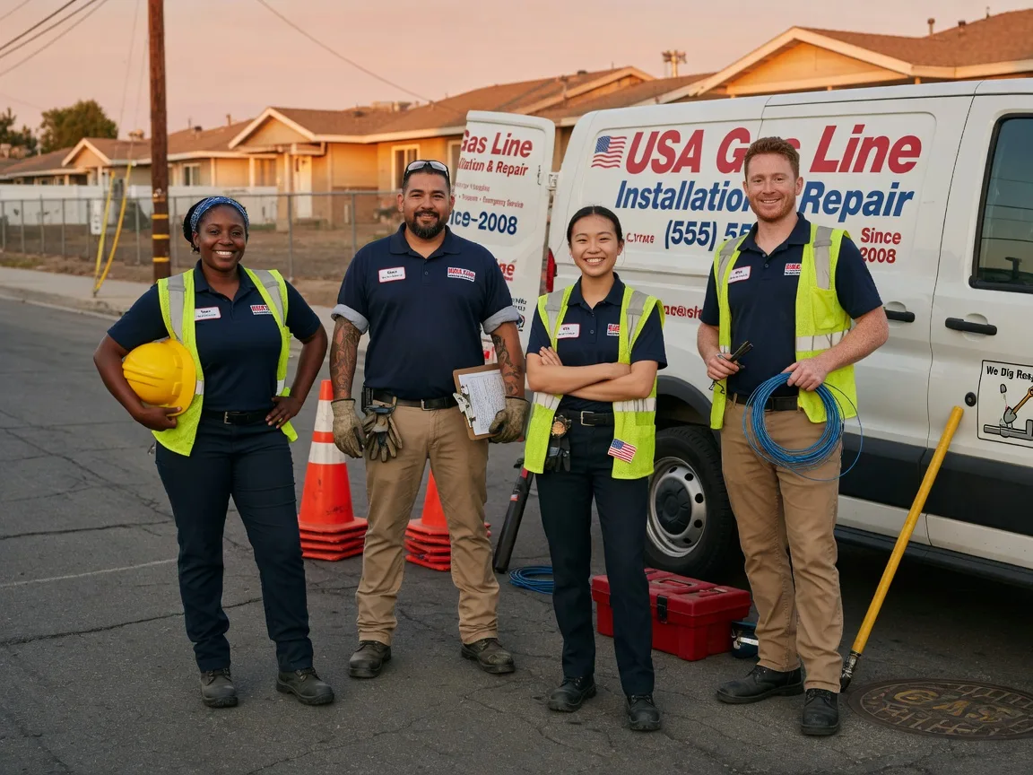 Gas Line Installation company in Shamokin, PA